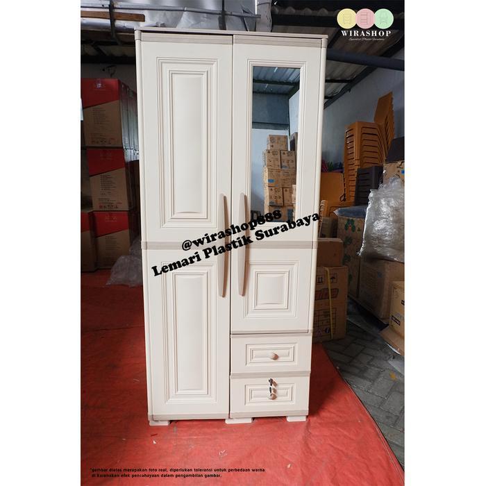 lemari Plastik OTC Olymplast 2 pintu modern