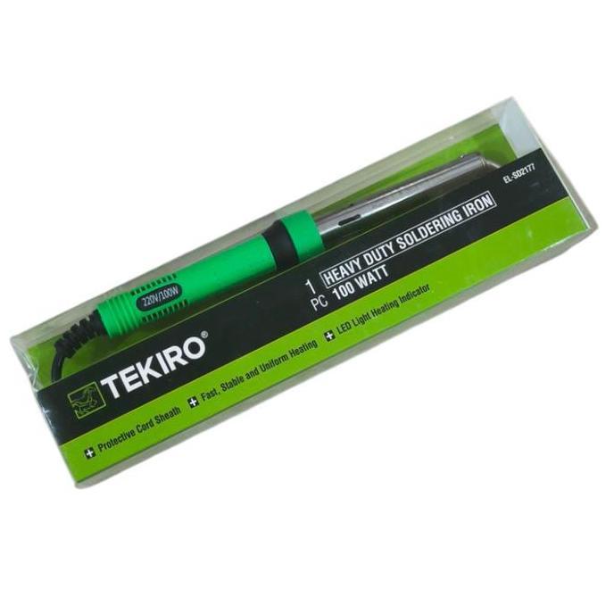NEW TEKIRO HEAVY DUTY soldering iron 100 WATT solder patri 100watt ORIGINAL