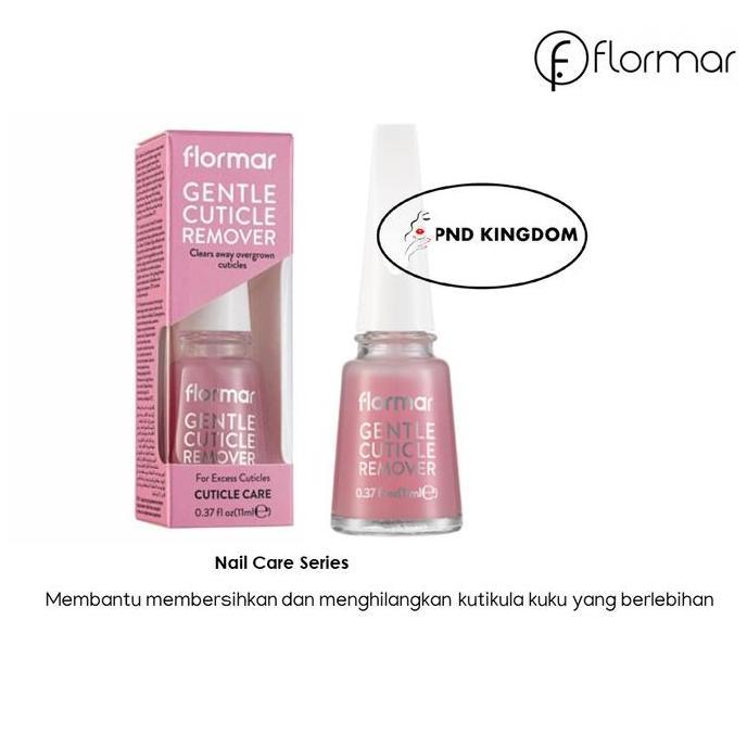 FLORMAR GENTLE CUTICLE REMOVER Base Coat Nail Care Series