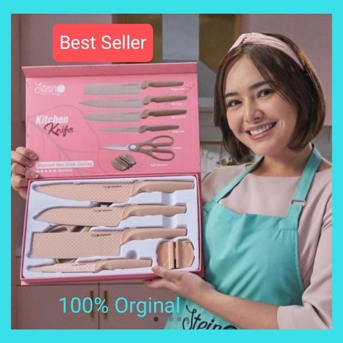 Stein Cookware diamond knife set/ pisau dapur set