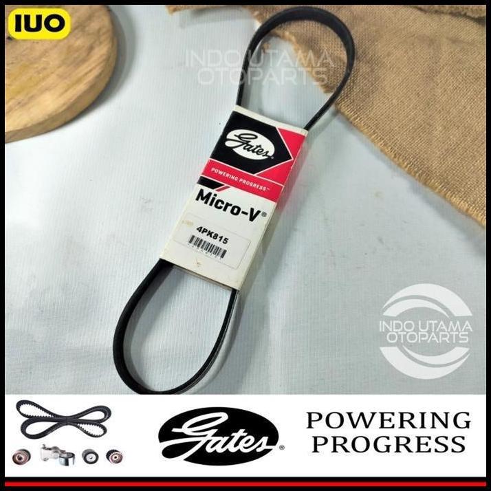 TERLARIS VBELT FANBELT SX4 ESTEEM BALENO FORSA VANBELT ALTERNATOR GATES 4PK815 