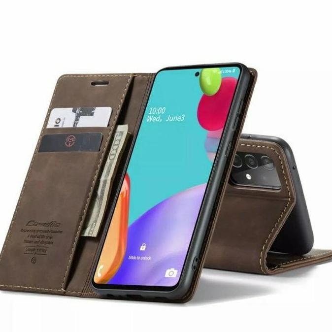 Case Caseme SAMSUNG Galaxy A72 Flip cover sarung dompet kulit A72 2020