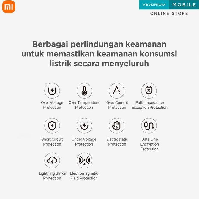 Xiaomi 67W USB Charger Turbo Charge Fast Charging Batok Kepala 67 Watt