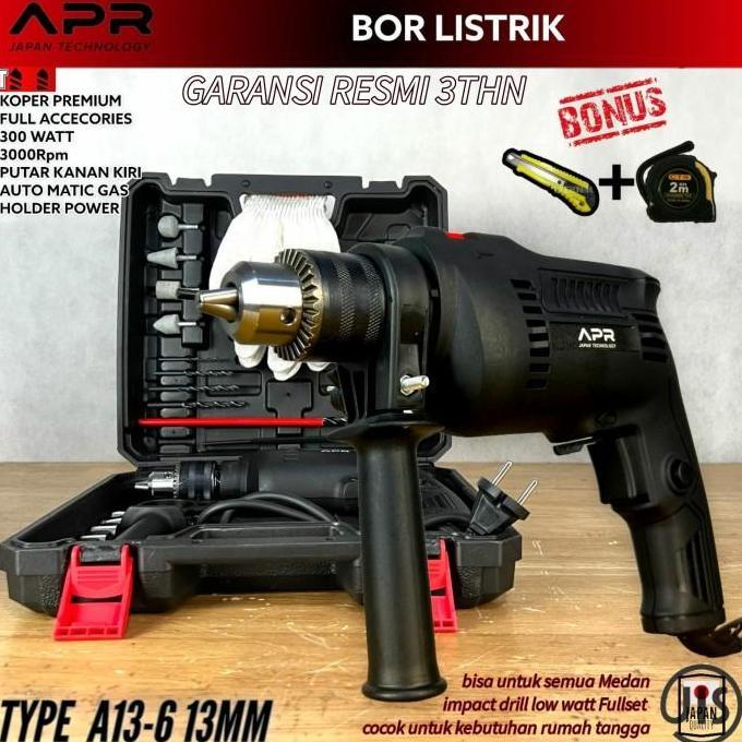 promo mesin 10mm bor komplit koper uchiha uciha uc126 tangan listrik