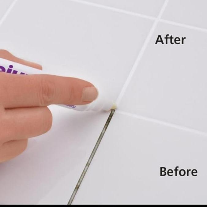 ZHOUCOZI Spidol nat keramik pewarna nat lantai keramik tile rumah kamar mandi