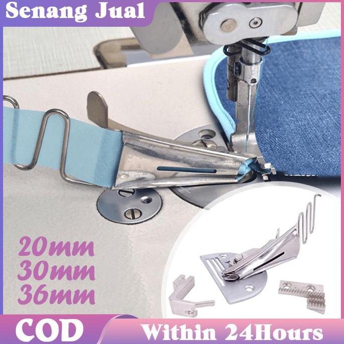 WHESTLI Corong Kelim Mesin Jahit High Speed Corong Lipat Mesin Jahit Corong Kelim Hijab 20/30/36MM