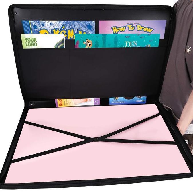 WESELTON Drawing Bag Waterproof Ukuran A3 PP Tas Gambar Menggambar