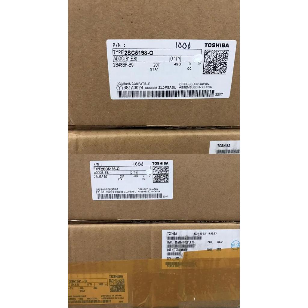 Transistor Toshiba 2SA1941 2SC5198 / A1941 C5198 ORI