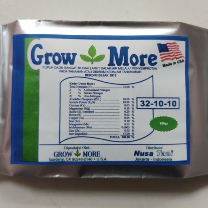 Pupuk Growmore Daun 32-10-10