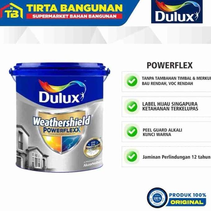 Dulux Weathershield Powerflex Cat Tembok Exterior Terbaru 