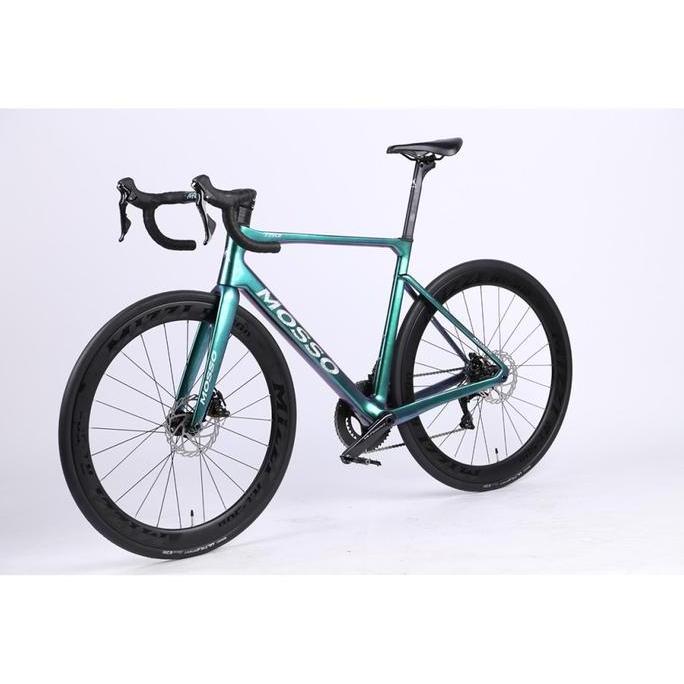 Bikes Mosso 735Cb Frame Set Sepeda Road Bike Full Carbon Disc Brake [700C]