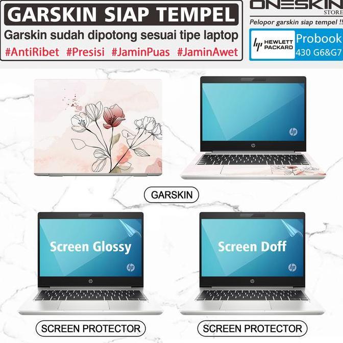 TERMURAH - Garskin Sticker Laptop Keyboard Screen Protector HP ProBook 430 G6 G7