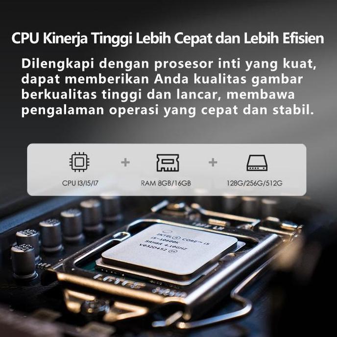 Komputer All-In-One Pc Intel Core I5/I7,Pc Baru,22''/24''/27",Ram 16G+512Gb Ssd Windows 10+Office
