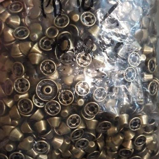 Paku Rivet Centang Topong Punk Rock Drum Spike Atg 10Mm
