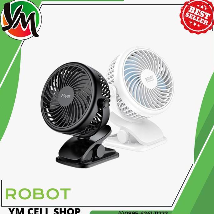 TERMURAH - KIPAS ANGIN ROBOT RT-BF10 PORTABLE MINI FAN ROBOT RT-BF10 CLEANABLE