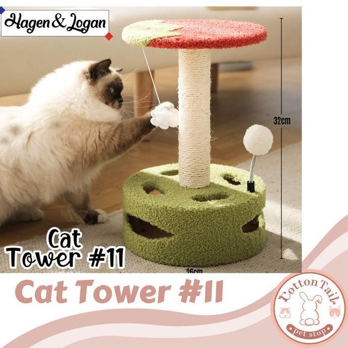 BEBAS ONGKIR - Cat Tower #11 / Cat Scratcher / Garukan Kucing Tower / Cat Tower #11