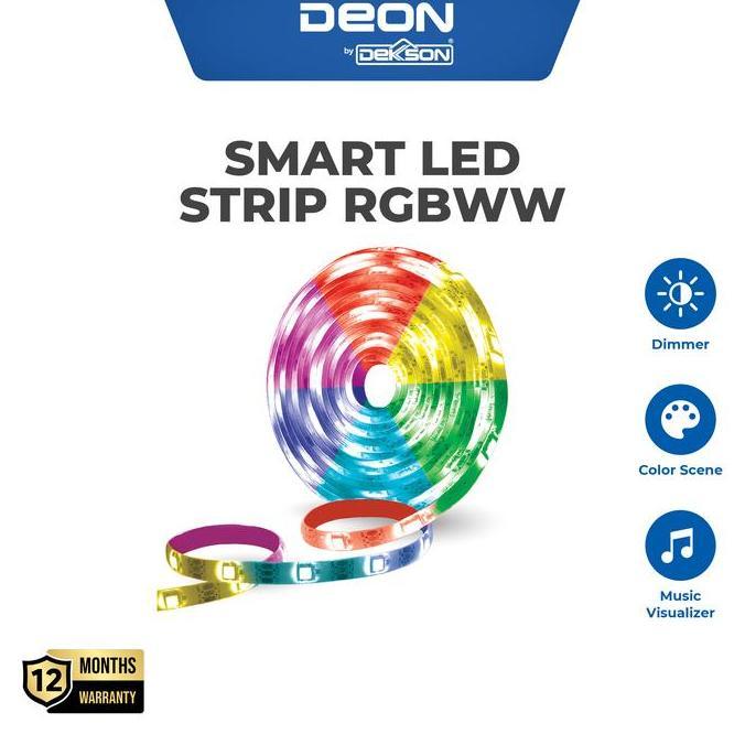 Promo Deon Smart Led Strip Lampu Pintar Led Strip 2M