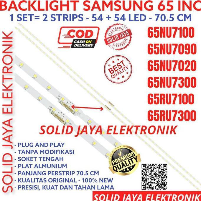PROMO DISKON - BACKLIGHT LED SAMSUNG 65 INC 65RU7100 65RU7300 65NU7300 65RU LAMPU BL