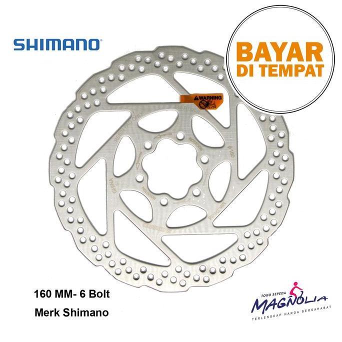 Promo Rotor 160mm Disc Brake Piringan Cakram Sepeda Shimano ORI Diskon