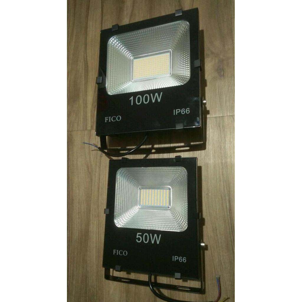 Sale Fico Flood Light Lampu Tembak Kap Sorot Led Smd 50 Watt