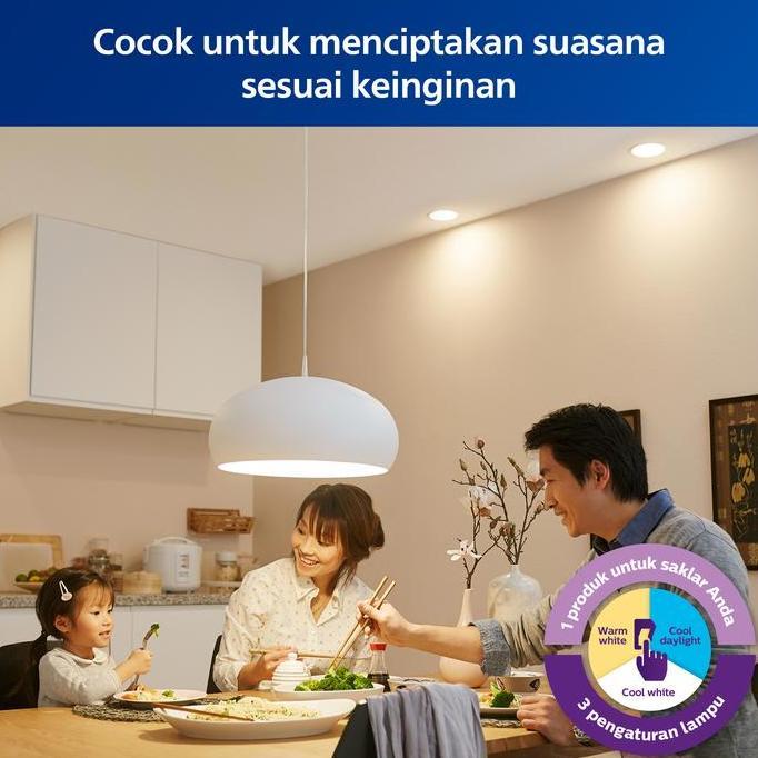 Sale Lampu Philips Radiantline Downlight Sceneswitch 13W D125 3 Warna