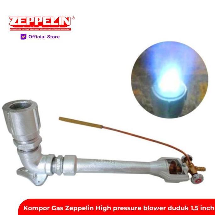 Zeppelin Kompor Cor Tekanan Tinggi Blower Duduk 1.5"