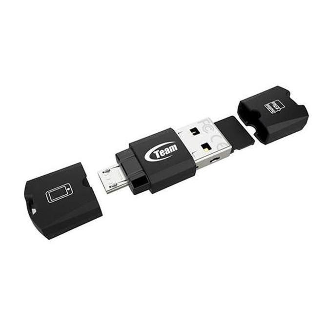 TEAM Smart Dual Drive OTG & Flashdisk Drive - Micro Sd Reader M141