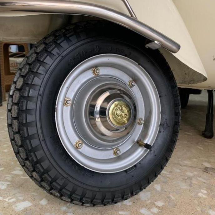 Wheeldop Velg Vespa VBB VNB VBA Model Farobasso Stainless Sepasang
