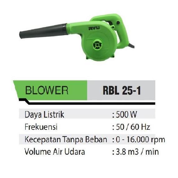 Ryu Blower Tangan Angin RYU RBL 25-1. Hand blower