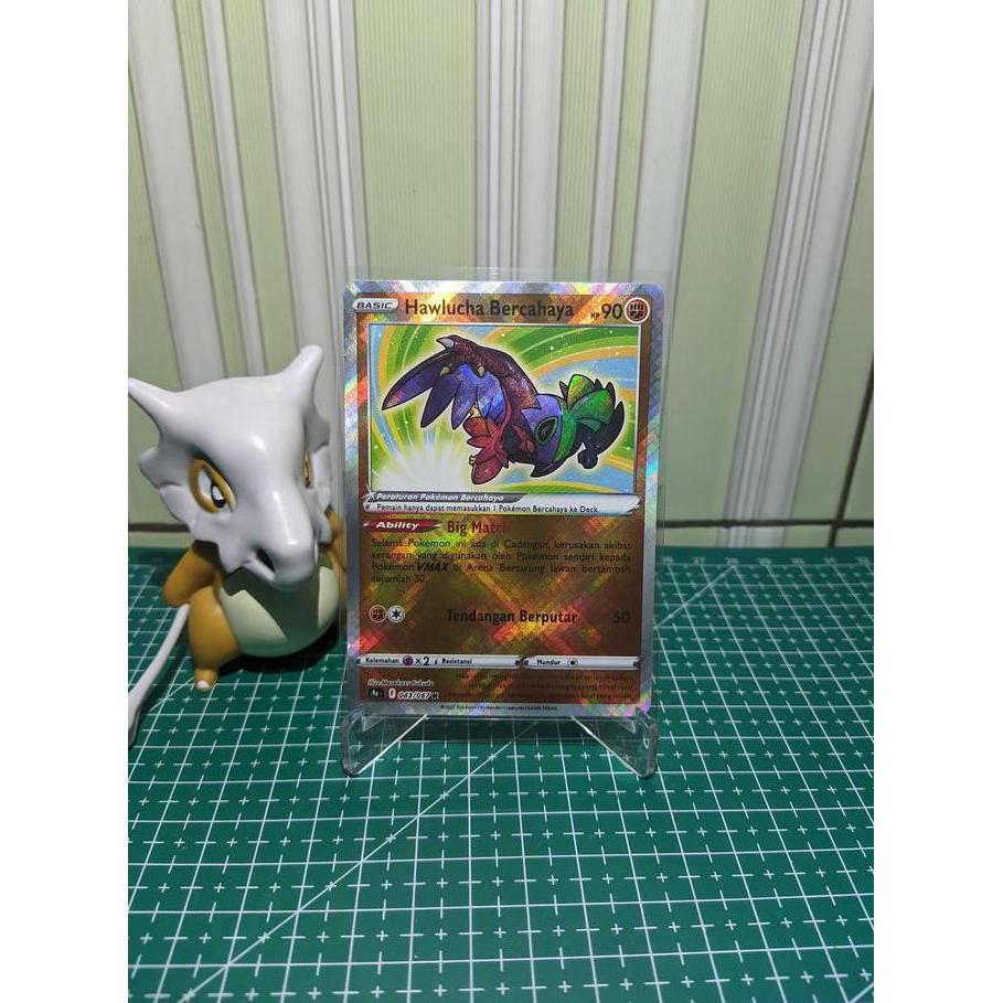 HAWLUCHA BERCAHAYA K 078/172 POKEMON TCG INDONESIA