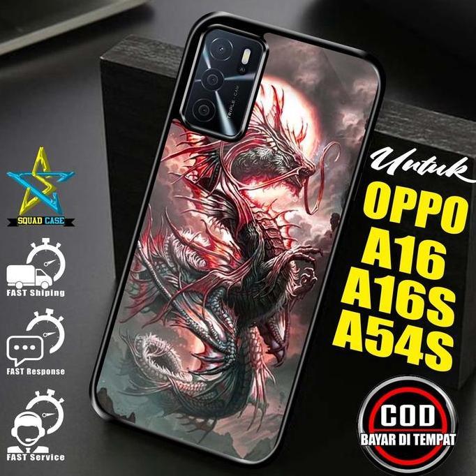 Case Oppo A16 A16S A54S Casing terbaru Squad Case motif [NAGA] Case hp