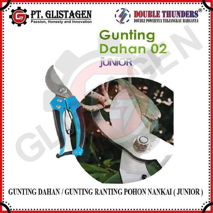 junior gunting dahan pemotong ranting daun tanaman rumput kecil