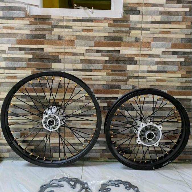 velg klx ring 18/21 wara hitam