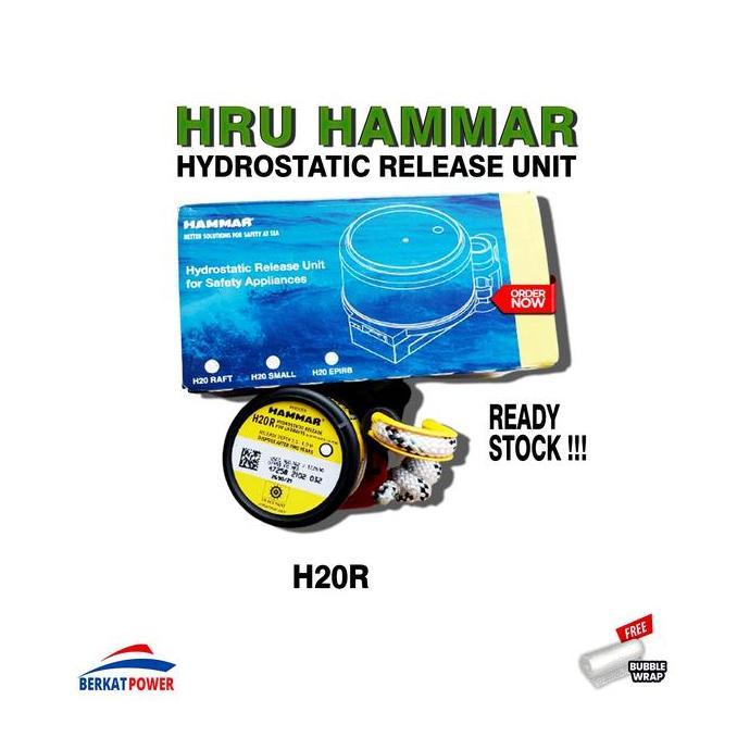 NEW HRU Hydrostatic Release Unit Type H20R Hammar For Liferaft Epirb