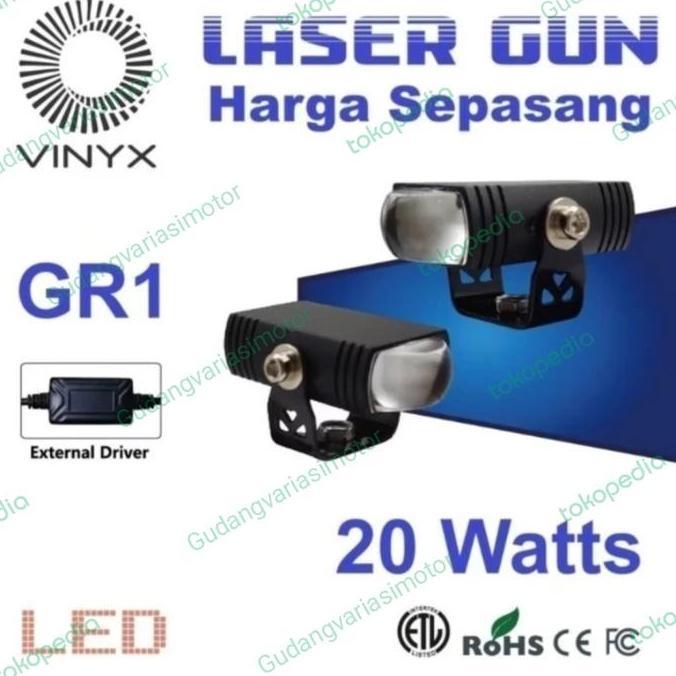 lampu tembak new model d2 pro slim laser gun gr1 harga sepasang vinyx