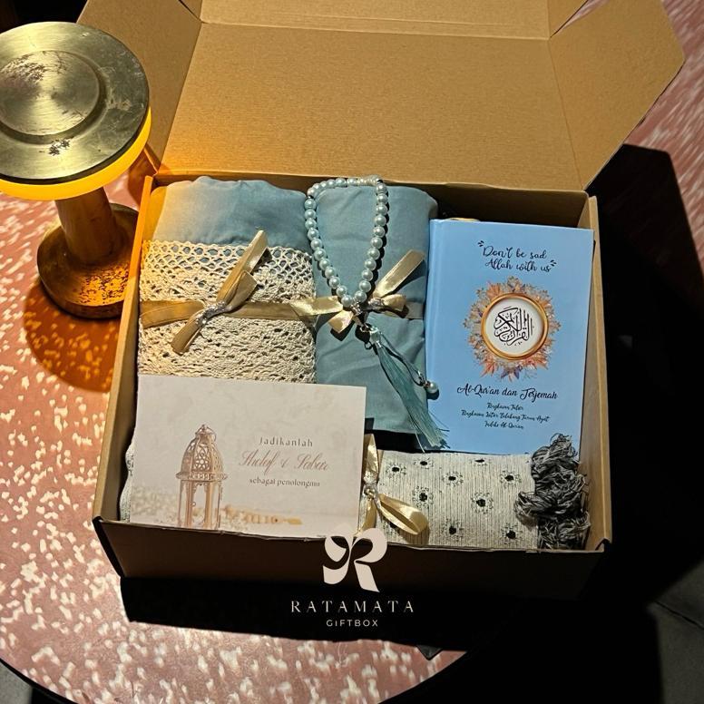 HOT DEALS Hampers Mukena Set Seserahan Alat Sholat Hadiah Pernikahan Kado Istri Kado Cewek Hampers W