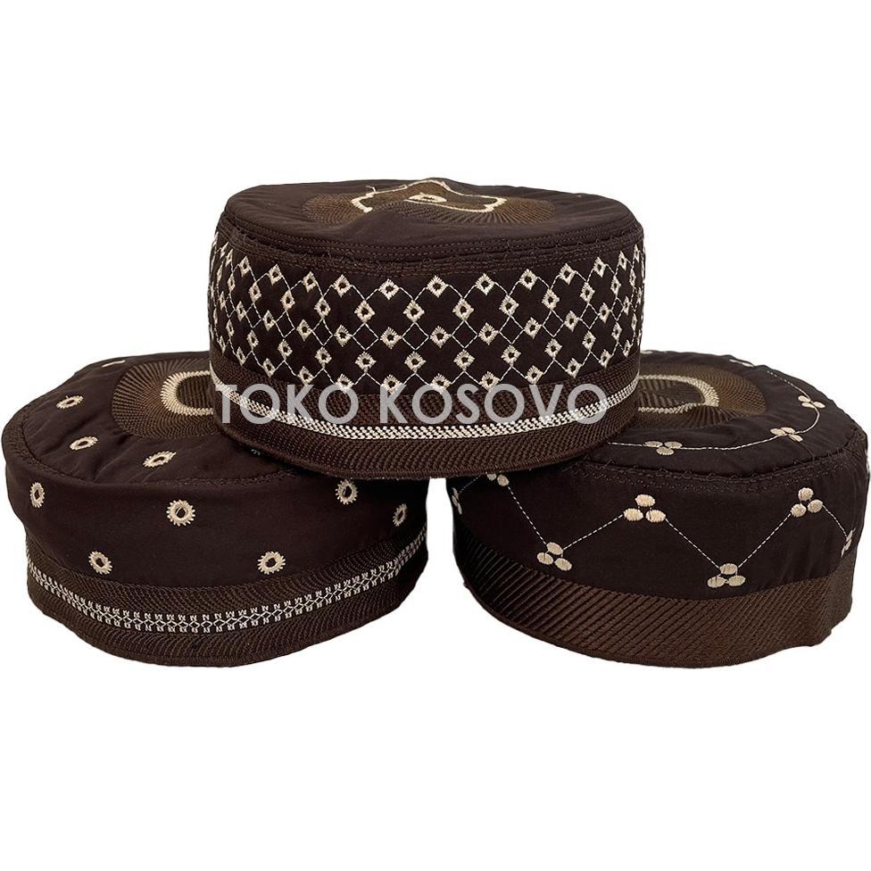 PROMO TERBARU Peci MADINAH BUGIS Haji Kopiah Medina Santri Pesantren Dewasa Anak Laki Motif Model Bo