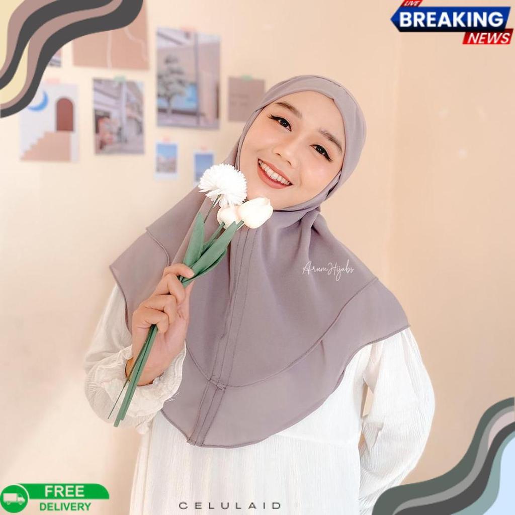 Bergo Nura Arabian Hijab Instan Ceruty