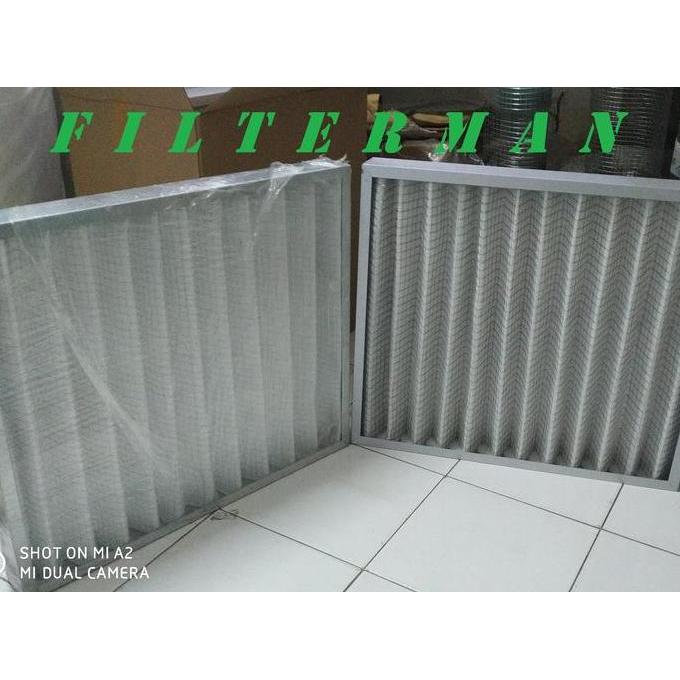 TERBARU - Saringan Debu Udara Dust Air Filter Panel Cassette AHU HVAC FCU Frame Custom