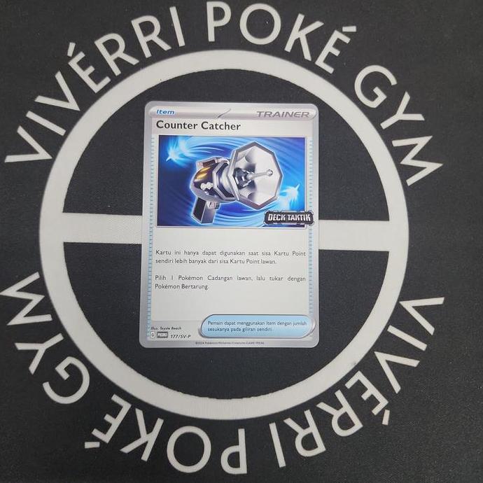 Counter Catcher Promo Deck Taktik Kartu Pokemon TCG Indonesia