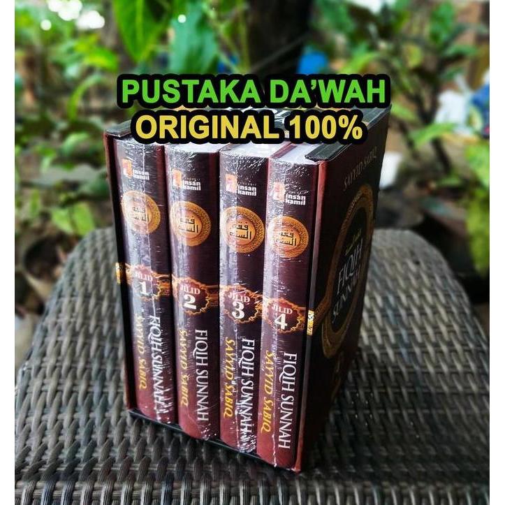 Fiqih Sunnah Sayyid Sabiq 1 SET 4 jilid ORIGINAL - Insan Kamil