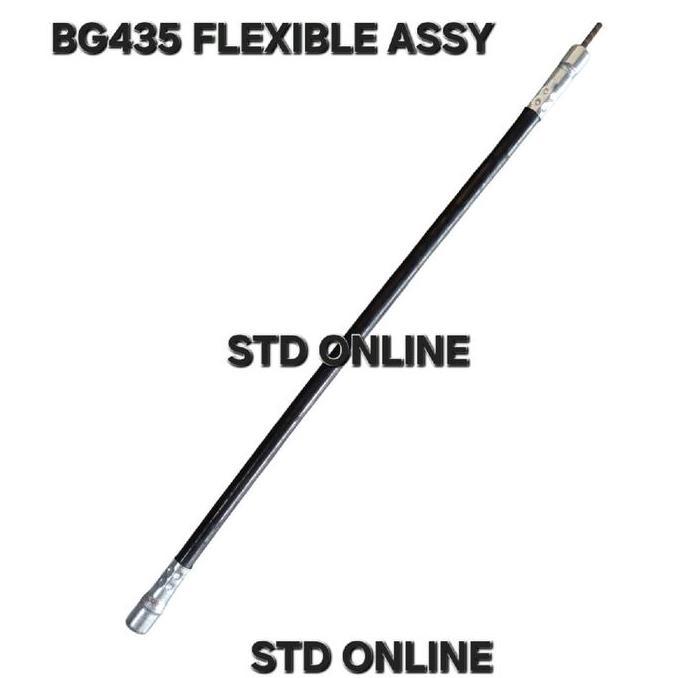 bg435 rumah flexible shaft + shaft assy mesin rumput 4tak - std online