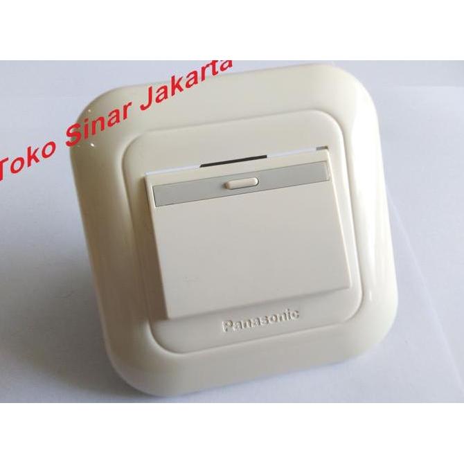 Ready stock Saklar Sakelar Tanam PANASONIC Lebar Engkel Single Tunggal Tembok Dinding IB Inbow In Bo