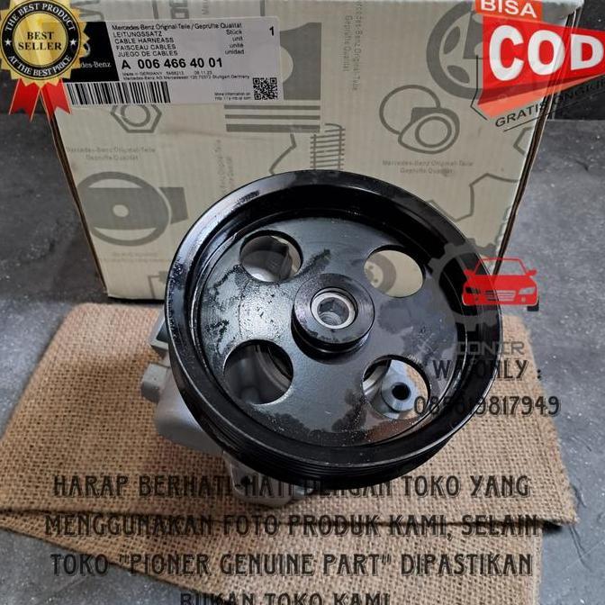 POWER STEERING PUMP MERCEDES BENZ W204 W207 ORIGINAL A0064664001 POMPA STEERING GENUINE