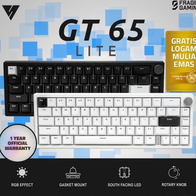 BEBAS ONGKIR - Vortex GT65 / Vortexseries GT-65 Lite Mechanical Gaming Keyboard