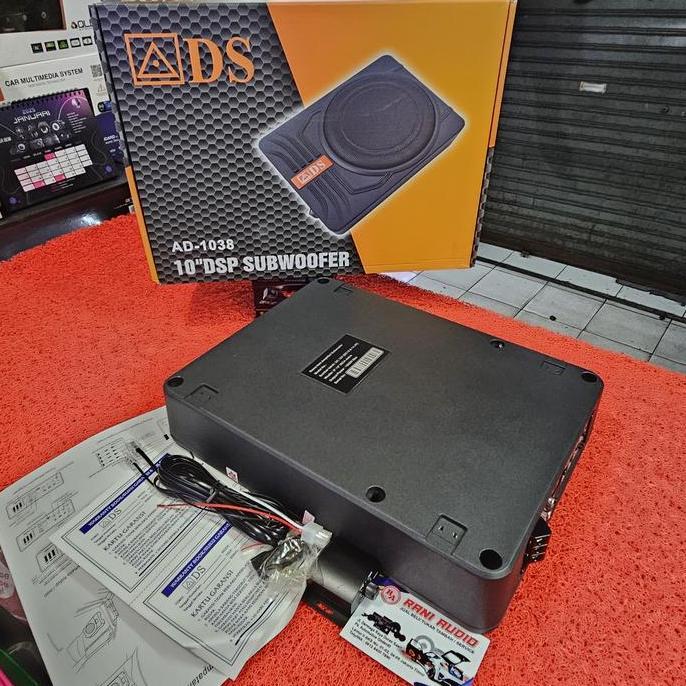 Subwoofer Kolong Aktif ADS AD-1038 Subwoofer 10 in