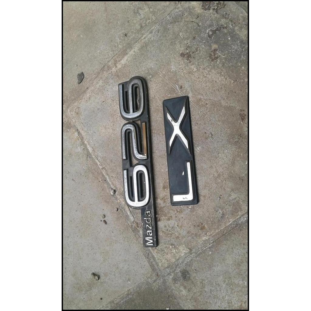 GRATIS ONGKIR EMBLEM BAGASI MAZDA 626 LX