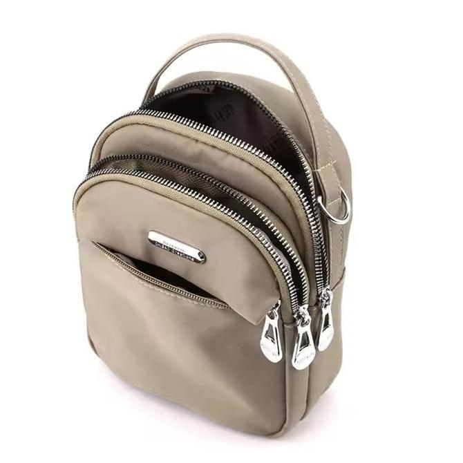 Murah DLSHA Tas Mini Selempang Wanita Terbaru 2025 Style Korea Bahu Wanita BAHAN Nylon Imfort Kualit