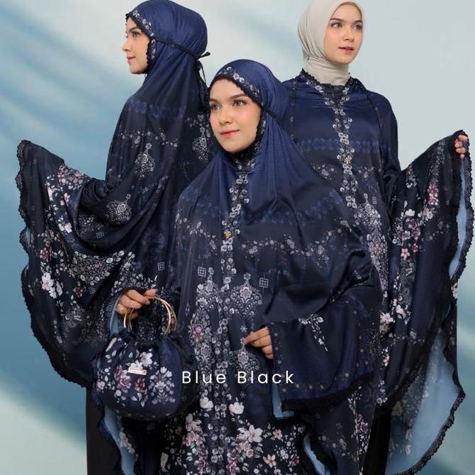 Murah Mukena Ameena & Qamara - Mukena Armanisilk Premium Motif Non COD