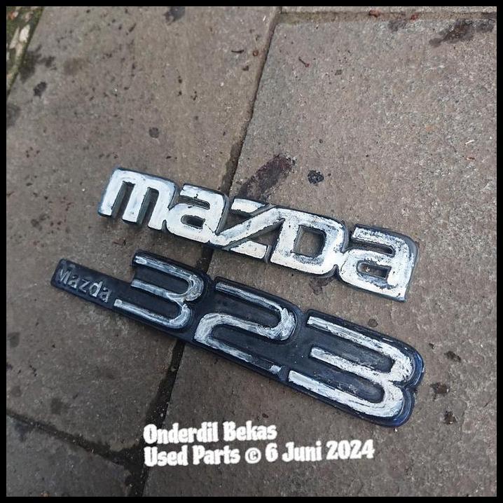 BEST DEAL EMBLEM BAGASI MAZDA 323 ELITE 